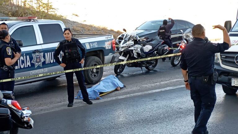 Se lanza estudiante de puente vial en la Homero