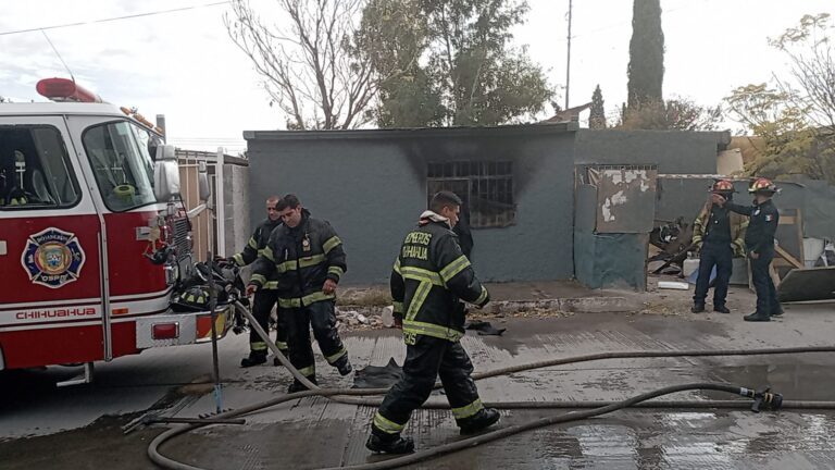 Se incendió vivienda en la CDP: morador resultó con quemaduras
