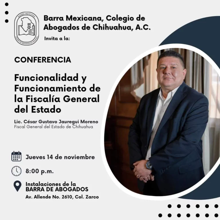 Impartirá Jáuregui conferencia ante Abogados