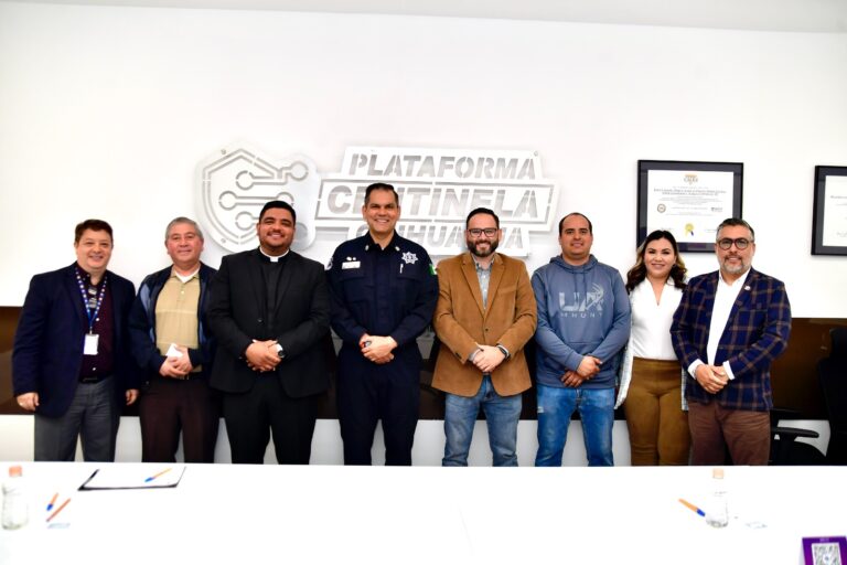 Fortalece SSPE alianzas con la diócesis de Chihuahua para garantizar la seguridad ciudadana