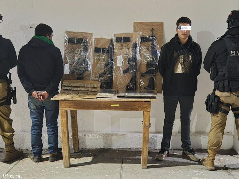 Asegura SSPE a hombres armados en operativo en Guachochi