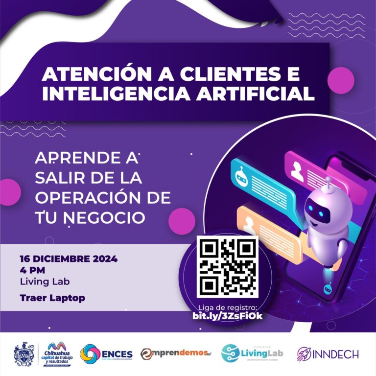 Inscríbete al taller «Atención a Clientes e Inteligencia Artificial”: Municipio