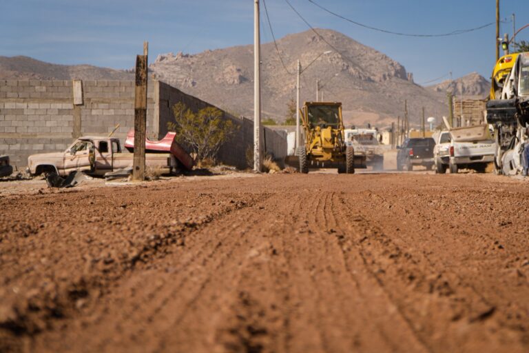 Rehabilitó Municipio más de 1 millón de metros cuadrados de calles de terracería