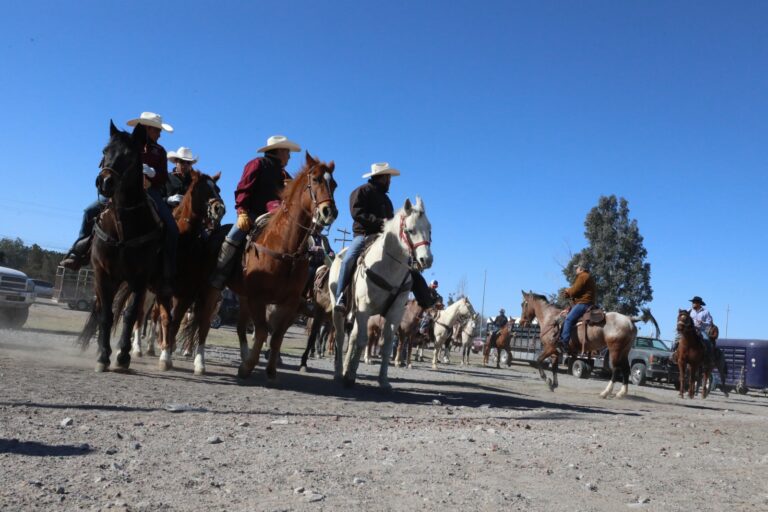 Realizan cabalgata Cruzadas por el Desierto