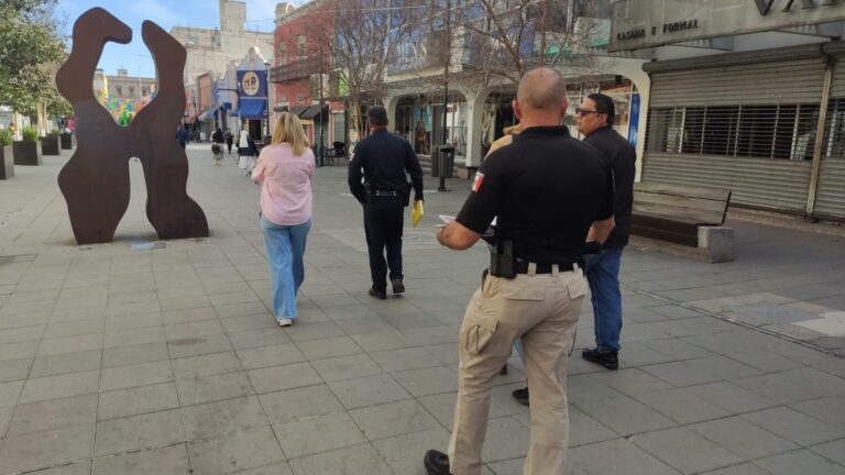 Invita Policía Municipal a comerciantes del Centro a conectar sus cámaras a la PECUU.