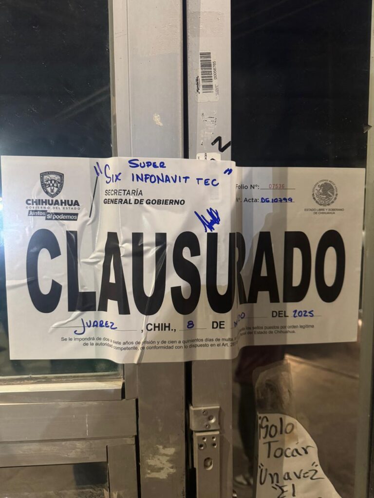 Realiza Gobernación Estatal 298 inspecciones y clausura 16 establecimientos durante la última semana