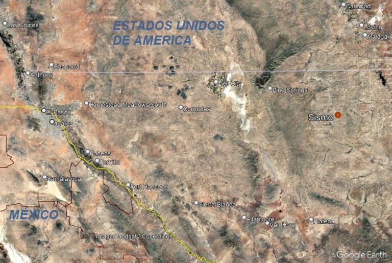 Tembló en Ciudad Juárez este domingo