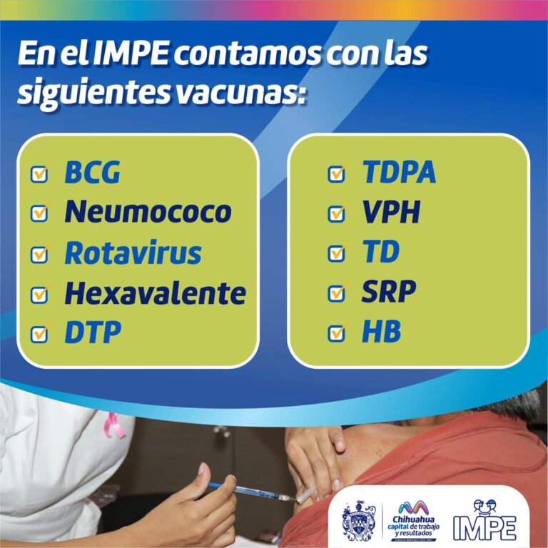 Invita Instituto Municipal de Pensiones a sus derechohabientes y ciudadanía en general a completar esquema de vacunación