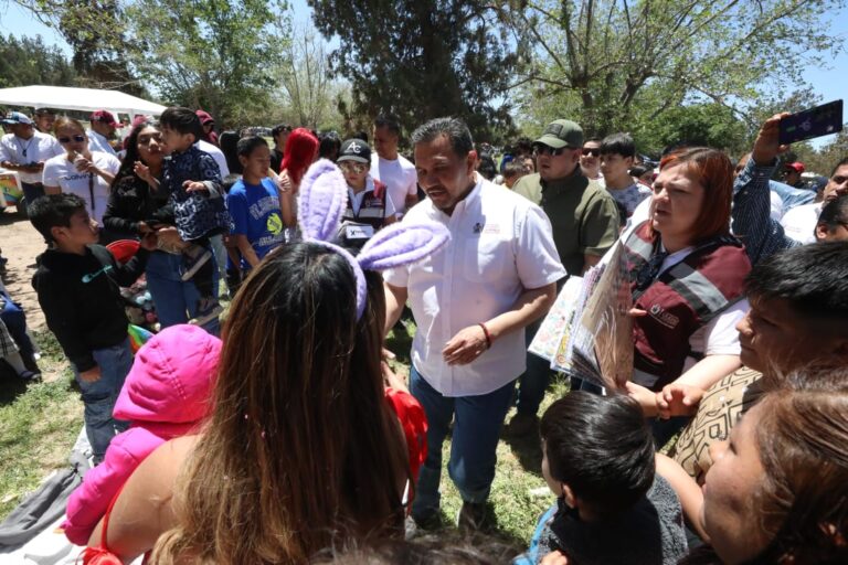 Más de 50 mil juarenses celebran Pascua en principales parques