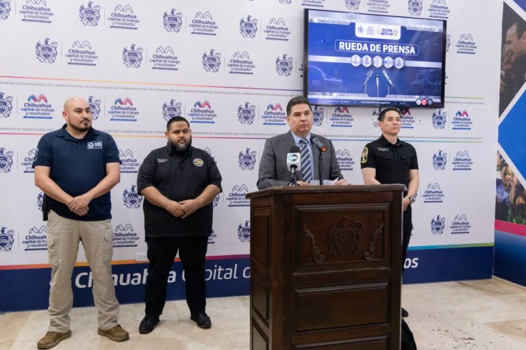 Fiscalía de Zona Centro y Policía Municipal informan de avances importantes en investigación de homicidios recientes