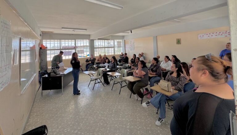 Inicia SSPE intervención del modelo “En-Cla-Ve Siempre Presentes” en la Secundaria Federal No. 8