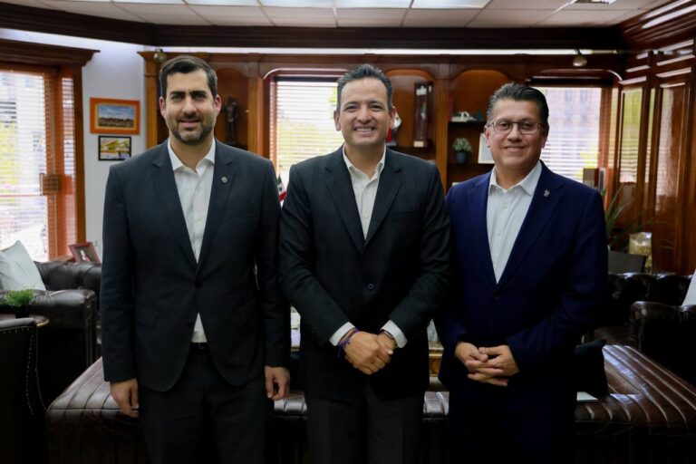 Recibe Alcalde Bonilla al nuevo director nacional del Tec de Monterrey