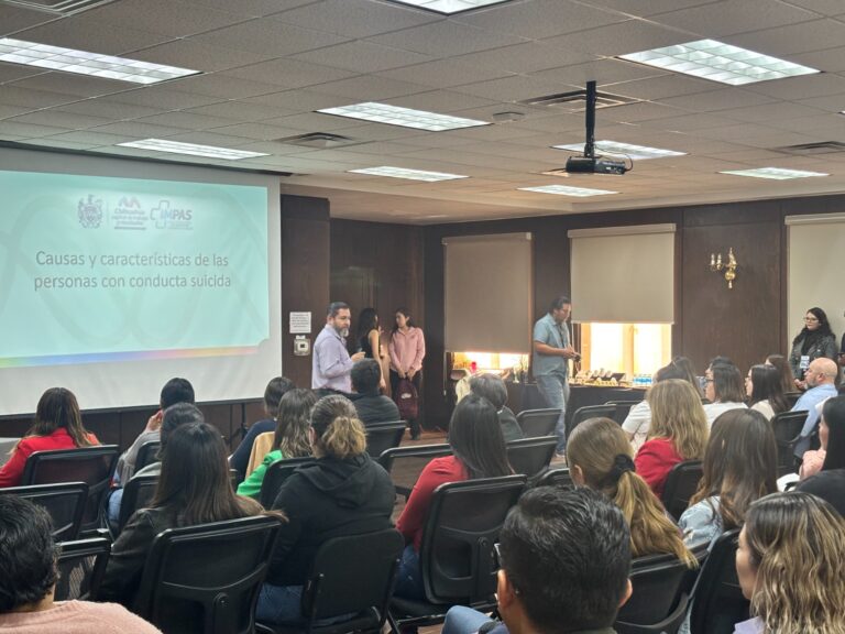 Capacita IMPAS a funcionarios municipales en detección y atención oportuna de conductas suicidas