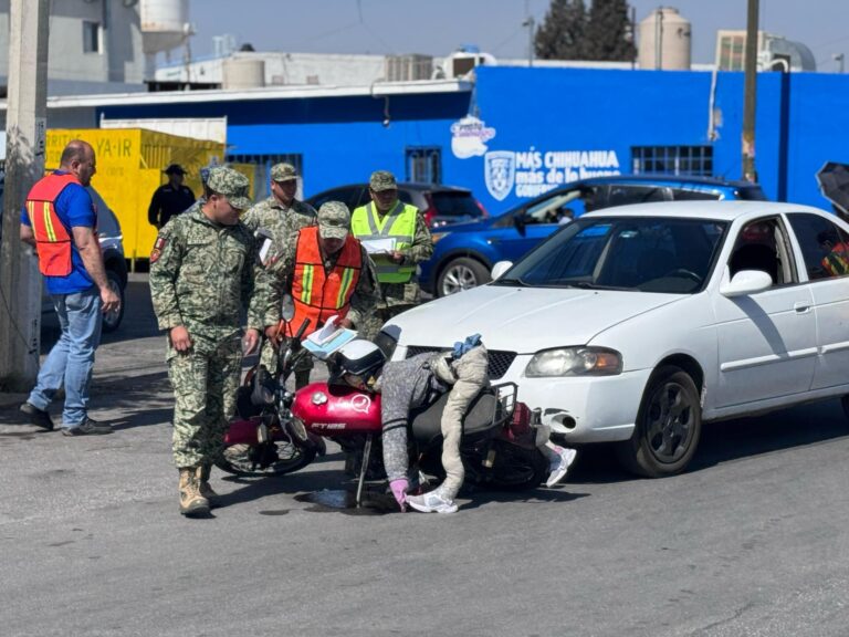 Realiza Policía Vial de la SSPE simulacro de accidente vial en curso de Accidentología