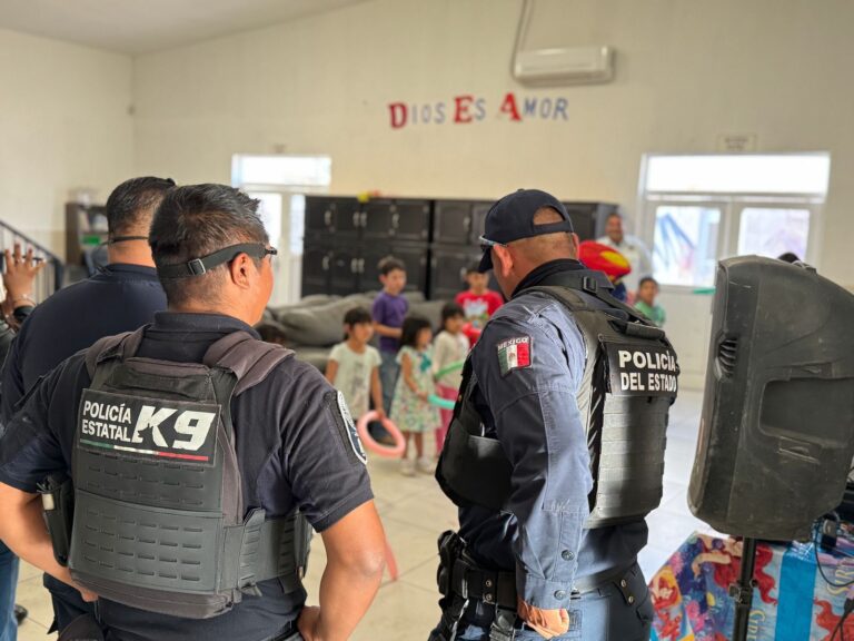 Celebra SSPE el Día del Niño con infancias del albergue “Brazos Abiertos”