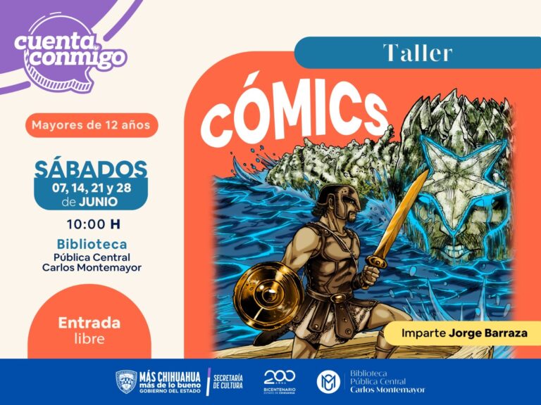 Ofrece Biblioteca “Carlos Montemayor” talleres gratuitos de arte, lectura e ilustración para todo público