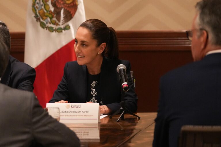 Destaca Sheinbaum interés de inversión por parte de empresarios canadienses en el marco del G7