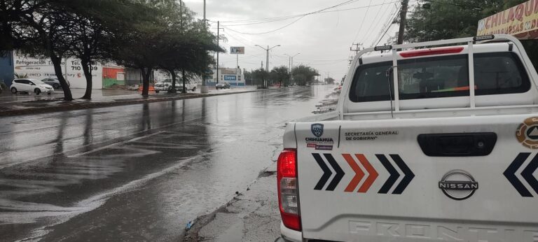 Emite CEPC aviso preventivo por lluvias para este jueves y viernes