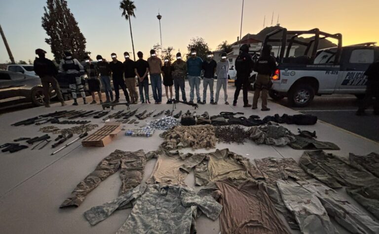 Desarticula SSPE presunta célula criminal en Ojinaga