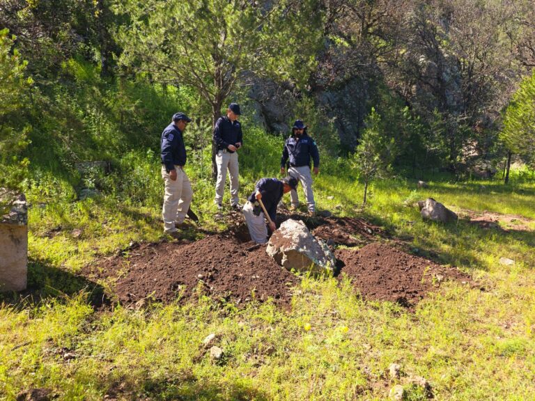Realiza FGE Occidente seguimiento a rastreo en Arroyo de Baporeachi, municipio de Carichí