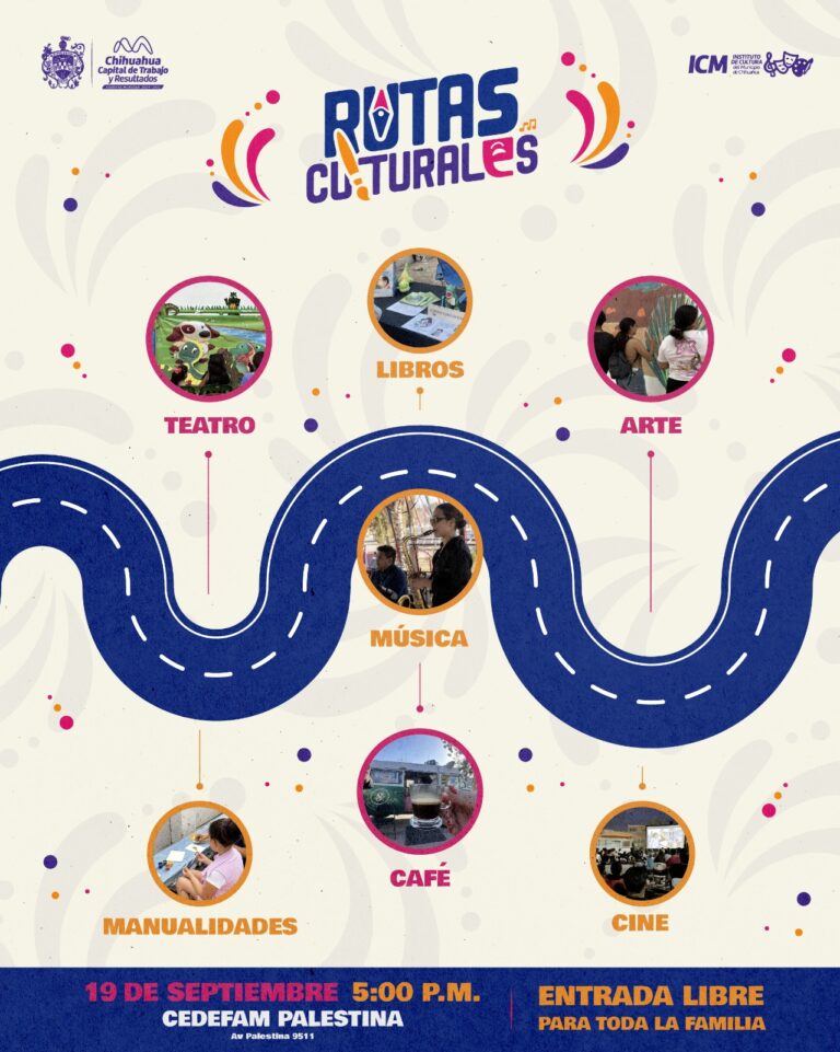 Invita Municipio a disfrutar de “Rutas Culturales” en el CEDEFAM Palestina