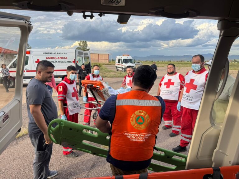 Realiza Gobierno del Estado el traslado aéreo de emergencia de una paciente con problema cardíaco