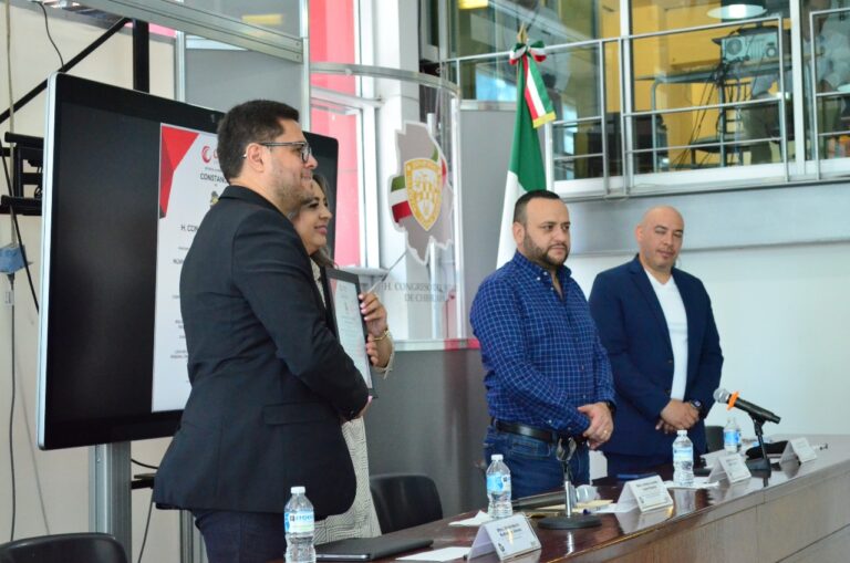 Recibe Congreso del Estado Constancia de la Norma 035