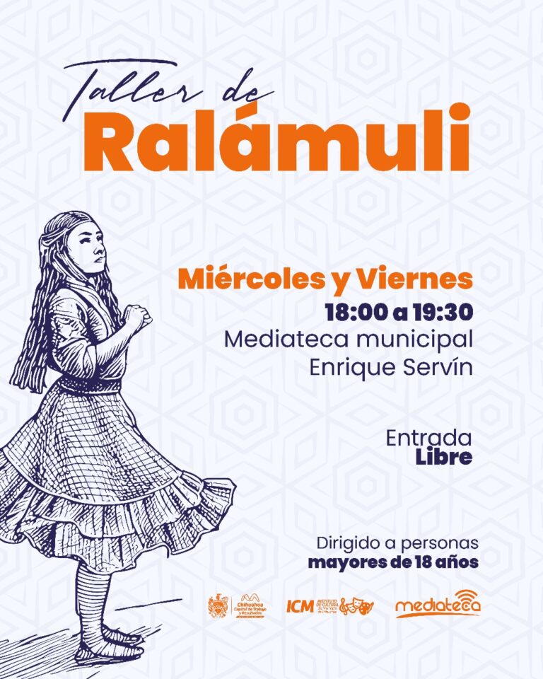 Invita Municipio al Taller de idioma Ralámuli en la Mediateca Municipal