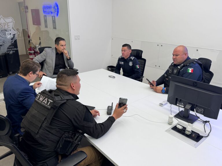 Sostiene titular de Seguridad Pública Estatal reunión estratégica con mandos policiacos en Guachochi