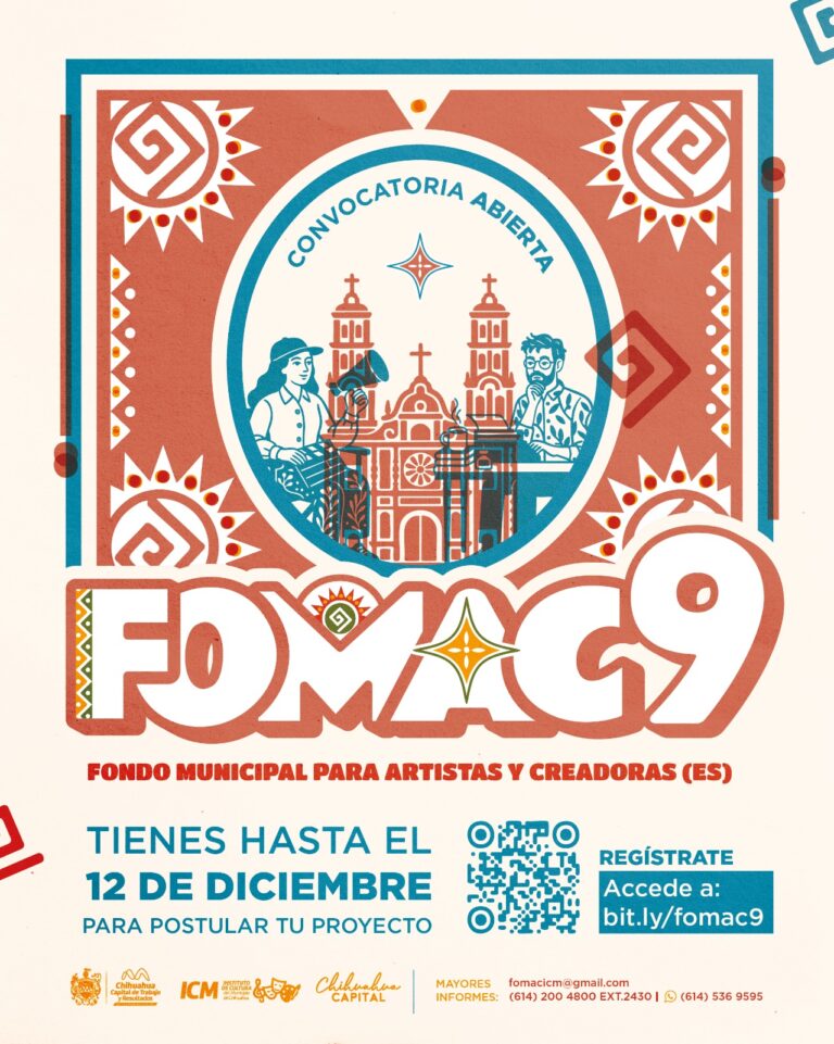 ¿Tienes un proyecto artístico? Municipio presenta la convocatoria para FOMAC 9