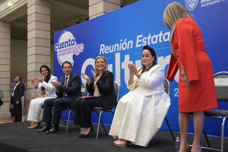 Maru Campos anuncia la creación del Fondo de Apoyos a la Cultura Aurora Reyes