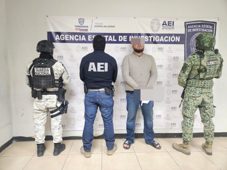Detiene AEI a probable responsable de homicidio y tentativa de homicidio