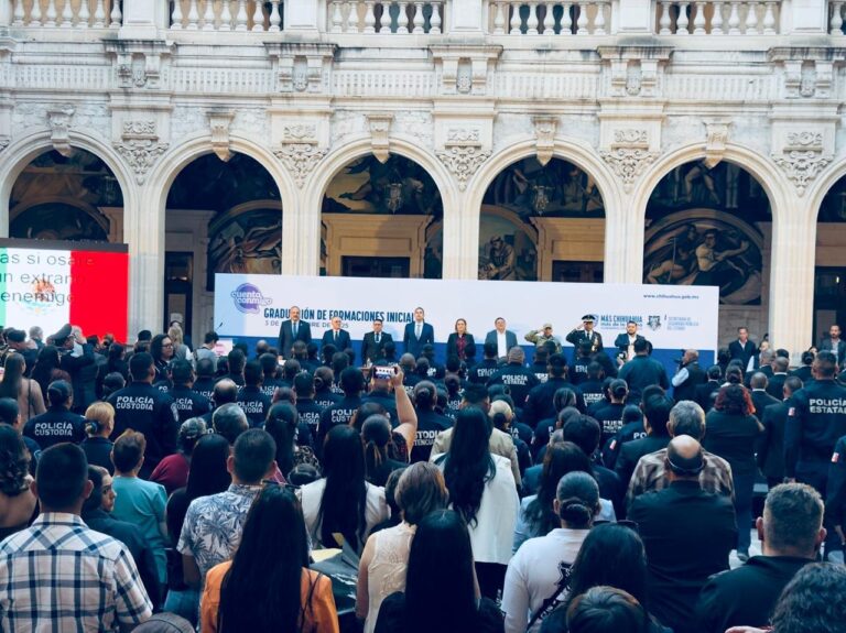 La profesionalización policial consolida un modelo de seguridad certificado en Chihuahua