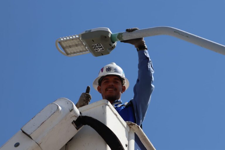 Modernizó Municipio más de 19 mil 700 luminarias a luz LED durante el año 2025
