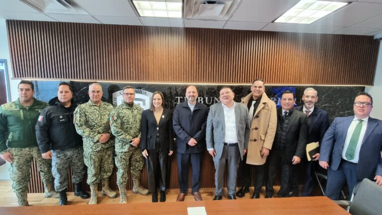 Sostiene Poder Judicial de Chihuahua reunión de Trabajo y Coordinación con instituciones de Seguridad Pública