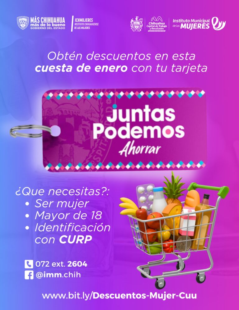 Invita Gobierno Municipal a enfrentar la cuesta de enero con la tarjeta “Juntas Podemos Ahorrar”