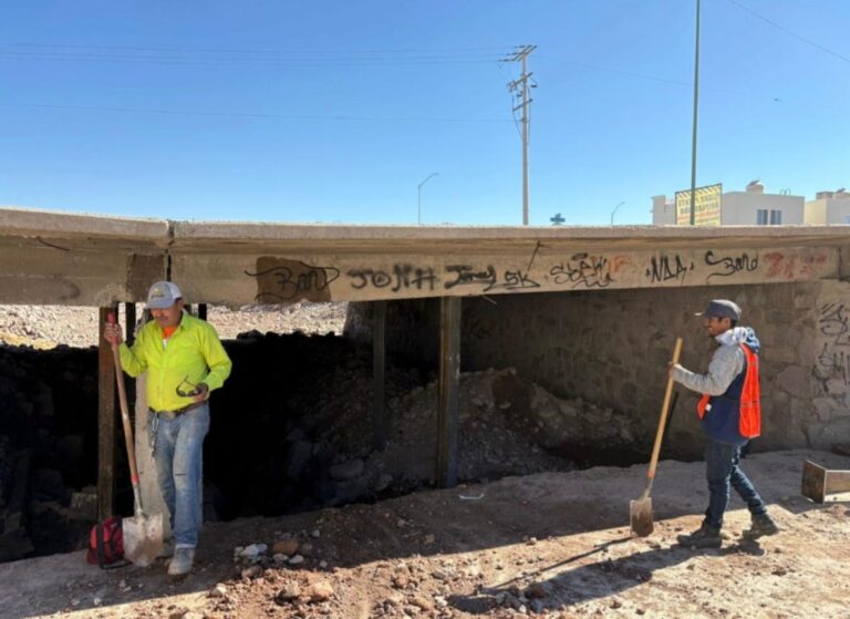 Avanza Municipio con reparaciones del puente de Riberas del Sacramento
