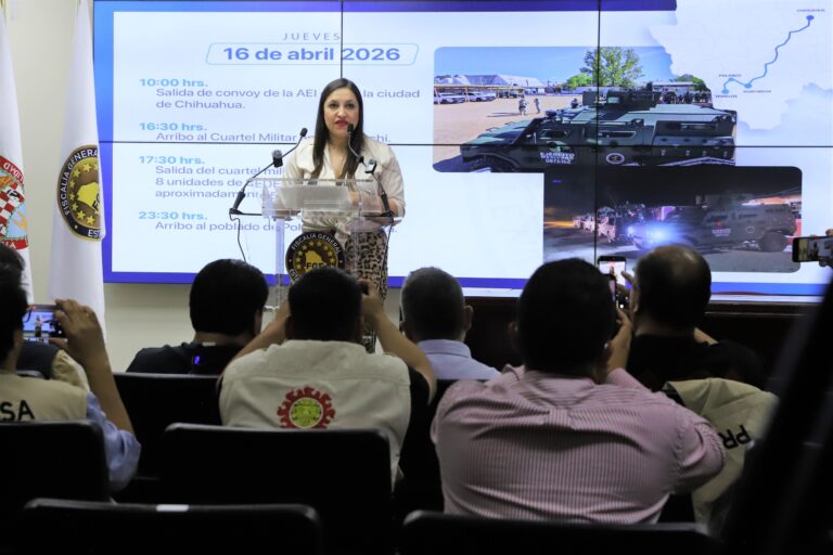Unidad Especializada informa avances en investigación de hechos ocurridos entre el 17 y el 19 de abril