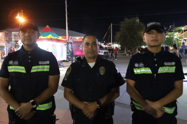 Registra Policía Municipal saldo blanco durante la primera semana de la Feria Santa Rita