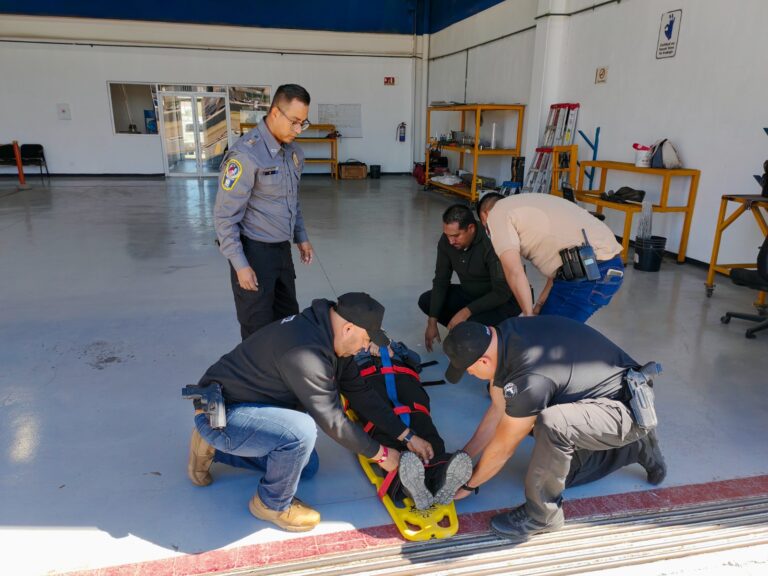 Fortalece DSPM capacidad de respuesta aérea con capacitación especializada en rescate