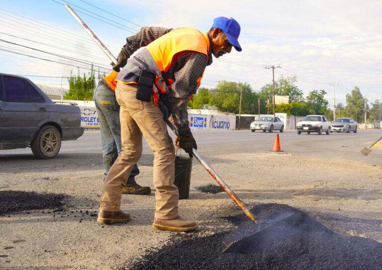 Atendió Municipio más de mil 400 baches del 25 al 29 de mayo