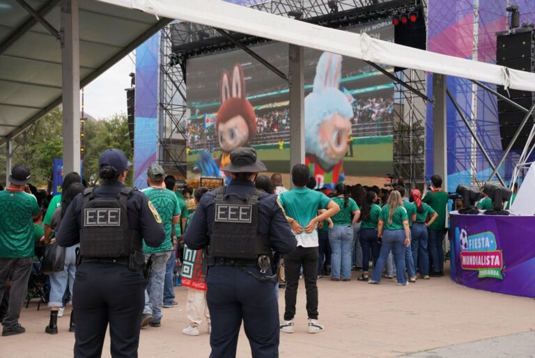 Realizan operativo de seguridad por el Mundial 2026