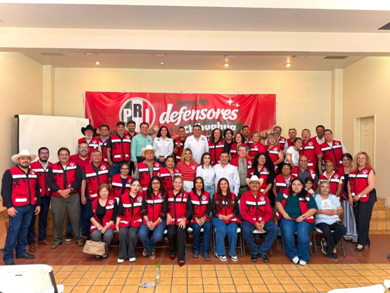 Arranca PRI Chihuahua la capacitación y entrega de chalecos de los Defensores de Chihuahua